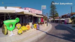 A walk through Tsilivi Zakynthos  JustGreececom [upl. by Ashlee389]