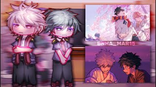 Class 1A react to Bakudeku  Bkdk🧡💚 Secret relationship AU  GACHA CLUB [upl. by West433]