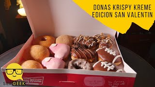 Donas de Krispy Kreme edición San Valentín [upl. by Shu]