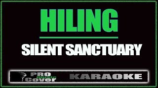 Hiling  SILENT SANCTUARY KARAOKE [upl. by Hackney840]