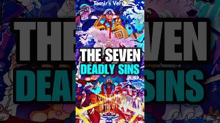 The 7 Warlords Of The Sea PARALLEL The 7 Deadly Sins anime onepiece luffy shorts [upl. by Neelram]