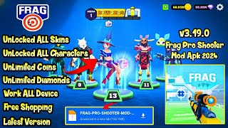 Frag Pro Shooter Mod Apk 3190 Latest Version 2024  Mod Menu Unlimited Money amp Unlocked All Skin [upl. by Kingsley]