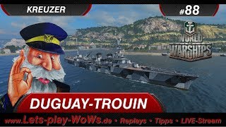 World of Warships Replay 88 DuguayTrouin  6 Kills  97K  deutsch [upl. by Enhpad]