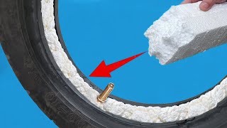 No one believes it but it really works This substance pumped into tires is more durable than tubes [upl. by Benjamin]