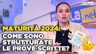 Esame Maturità 2024 tutto sulle Prove Scritte Date Tipologie e Consigli Utili [upl. by Pavel91]