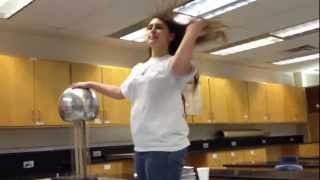 Van de Graaff generator in Mr Bartletts physics class [upl. by Sackville140]