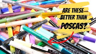 Inexpensive Paint Marker Comparison  Choosing the Best Cheap Acrylic Paint Marker [upl. by Votaw175]