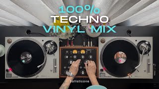 Deep Techno vinyl mix by Ballistic with Rotary Mixer Condesa Carmen  Ballisticone [upl. by Noryd]