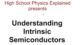 Natural semiconductors Explained [upl. by Ojoj625]