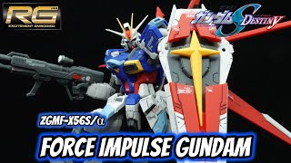 RG Force Impulse Gundam Review  Gundam Seed Destiny [upl. by Cherin]