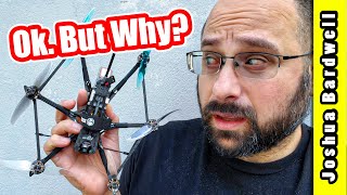 Whats the point of a 4quot hexacopter FLYWOO HEXPLORER LR [upl. by Anna-Diana]