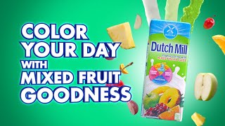 Dutch Mill of the Day Green Mixed Fruits [upl. by Yrrap]