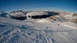 Skiing from Soldeu to Pas 12th December [upl. by Ecyob]