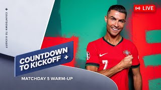 LIVE from Leipzig for Portugal v Czechia build up Ronaldos SIXTH Euros  Countdown to Kickoff [upl. by Vel]