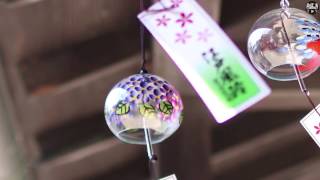 Japanese Style  Wind chimequotFurinquot  JapanMade [upl. by Milda327]