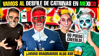 ASÍ NOS PREPARAMOS PARA SALIR en el DESFILE de CATRINAS de CIUDAD DE MEXICO 🇲🇽 NO ESPERÁBAMOS ESTO [upl. by Epoillac984]