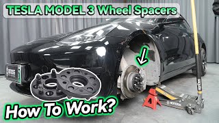 Why Use Wheel Spacers on Your Tesla Model 3  BONOSS Tesla Wheel Accessories [upl. by Bobbee]