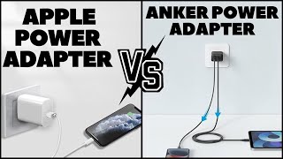 Anker vs Apple 20W Power Adapter Which is Best Fast Charger [upl. by Lunnete]