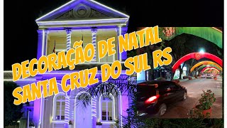 COMO FICOU LINDA A CIDADE COM A DECORAÇÃO DE NATAL [upl. by Laith]