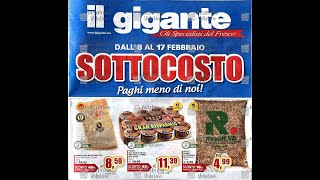 Volantino Il Gigante dal 8 al 17 febbraio 2024 [upl. by Nohpets]