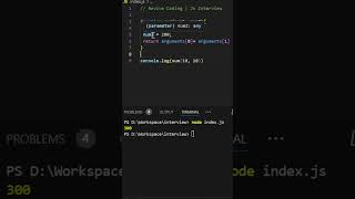 Master JavaScript Arguments JavaScript CodingInterview [upl. by Rennug]