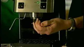 1998 Starbucks Barista home espresso machine demo tape  Part 1 [upl. by Acinoreb]