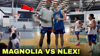 Magnolia vs NLEX Tune up Game l Jerom Lastimosa Zavier Lucero Debut l PBA [upl. by Esilram]