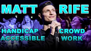 HANDICAP CROWD WORK COMPILATION Matt Rife [upl. by Otreblide307]