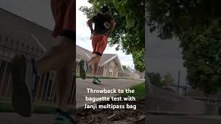 The baguette test was my favorite thing funny running runninggear trailrunning bread goofy [upl. by Tony317]