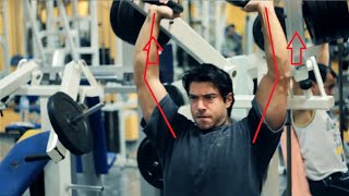 Travailler les épaules à la machine de musculation [upl. by Delastre]