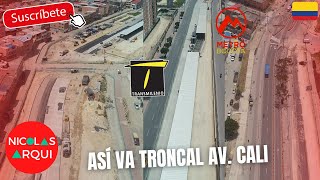 Así va Construcción de TransMilenio Avenida Ciudad de Cali en Bogotá 🇨🇴  Nuevo Avance Alimen Metro [upl. by Fawn914]