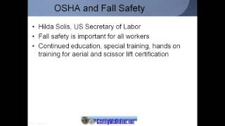 Aerial lift accidents are a concern [upl. by Haorbed]