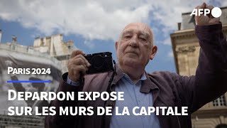 Raymond Depardon expose ses photos des JO sur les murs de la capitale  AFP [upl. by Drageruaeb]