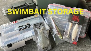 Ultimate Swimbait Storage Hacks Soft And Hard Baits Organized Like A Pro [upl. by Attenohs]