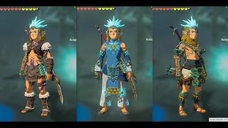 How to Find the Frostbite Armor Set Headdress Trousers Shirt  Zelda TOTK [upl. by Aruasor444]