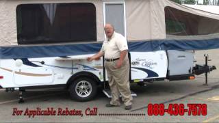 GeneralRVcom  2012 Coachmen Clipper Classic 1285 SST Camping Trailer [upl. by Eissel]