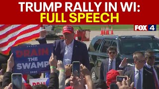 Trump rally in Wisconsin FULL SPEECH [upl. by Carina659]