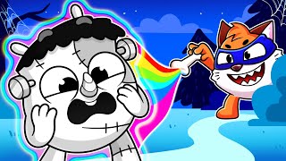 Baby Monsters Lost Their Colours Song 🌈 Funny Kids Songs 😻🐨🐰🦁 And Nursery Rhymes by Baby Zoo [upl. by Uy]