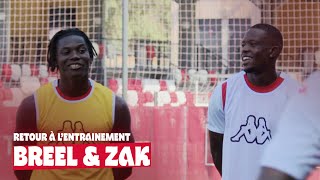 Breel Embolo et Denis Zakaria de retour à lentrainement [upl. by Akimak]