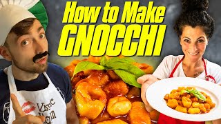 How to Make Gnocchi  Authentic Italian Gnocchi Recipe [upl. by Ynney]