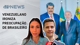 Maduro sobre fala de Lula “Quem se assustou que tome um chá de camomila” Amanda e Beraldo analisam [upl. by Ramberg]