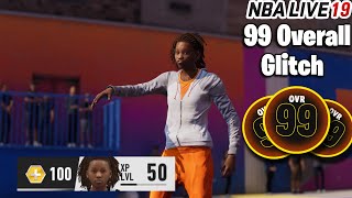 NBA LIVE 19 HOW TO DO 100 SP GLITCH INSTANT 99 OVERALL [upl. by Assele]