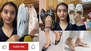 Nykaa Fashion And Myntra Footwear notsponsored footwear ballerina myntra nykaafashion [upl. by Dody]