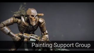 Speed Painting Grimdark Necrons 40k Blanchitsu Style [upl. by Adriell]