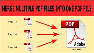 How To Merge Multiple Pdf Files Into One Pdf File [upl. by Primalia]