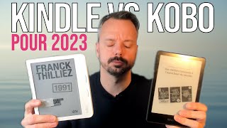 KOBO vs KINDLE  la meilleure liseuse pour 2023 [upl. by Nacul]