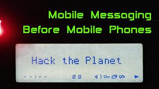 Hacking 1980s Beepers amp Pagers Back To Life [upl. by Cadmarr]