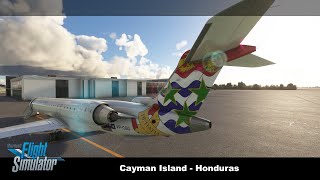 MSFS2020  CRJ1000  Cayman Islands to Honduras [upl. by Standley]