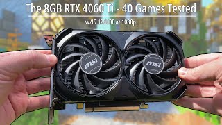 The RTX 4060 Ti  40 Games Tested at 1080p [upl. by Akire928]