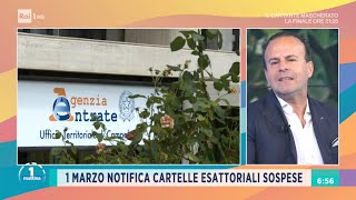 50 milioni di cartelle esattoriali in scadenza  Unomattina 26022021 [upl. by Accalia217]